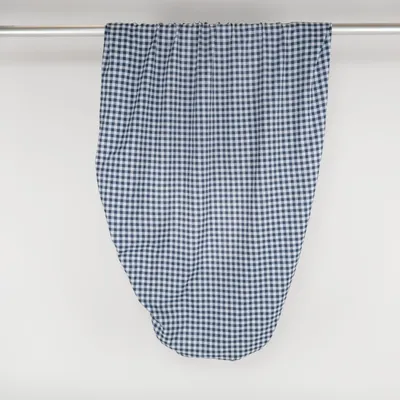 Fitted sheet (Blue, White) from Amazon Basics Polyester