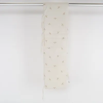 Cot bumper (White) from Nobodinoz