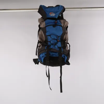 Hiking backpack (Blue, Gray, Black) from Lowe Alpine