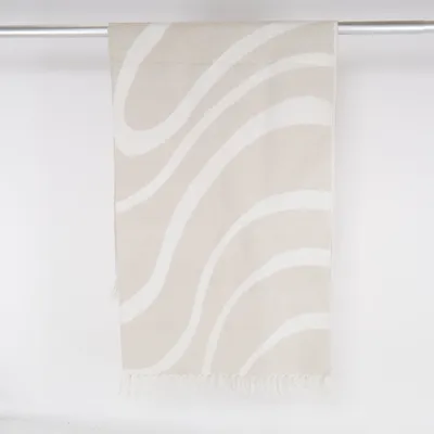 Tapis tissé (Beige, Blanc) de H&M Home Coton