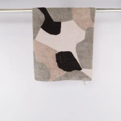 Hochflor-Teppich (Grau, Beige, Schwarz) von H&M Home Baumwolle