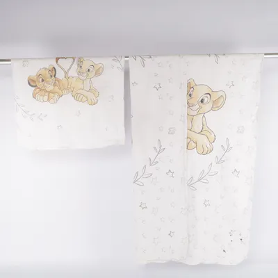 Dekbedset (Wit, Geel, Bruin) van Disney Katoen