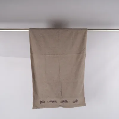 Bath towel (Beige) from Home & Deco