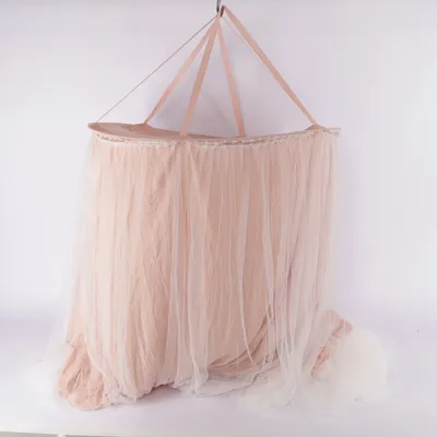 Sengehimmel (Hvid, Pink)