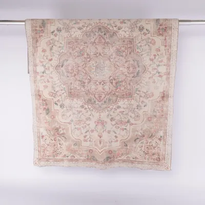 Oriental carpet (Beige, Multicolored) from Songmics Polyester