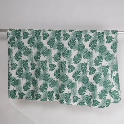 Couverture (Vert, Blanc) de Tex Polyester