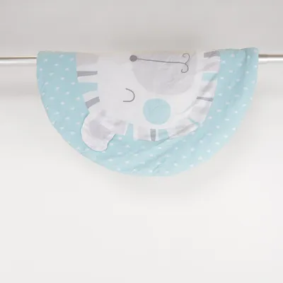Lekmatta (Blå, Vit, Grå) från Home Creation Ekologisk bomull, Polyester