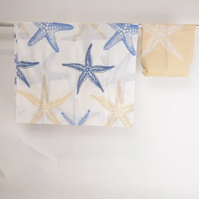 Bäddset (Beige, Vit, Blå) från BPC Bonprix Collection Bomull, Polyester
