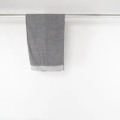 Serviette (Noir, Blanc) de Mette Ditmer Coton