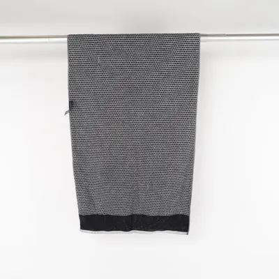 Serviette (Noir, Blanc) de Mette Ditmer Coton