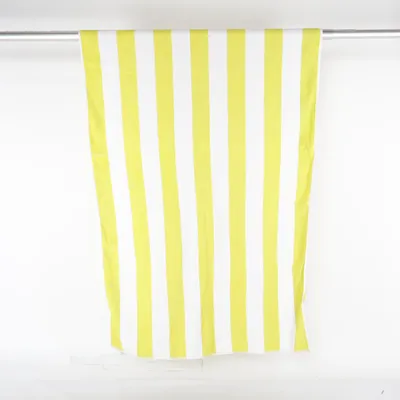 Beach towel (Yellow, White) from Masa Cotton