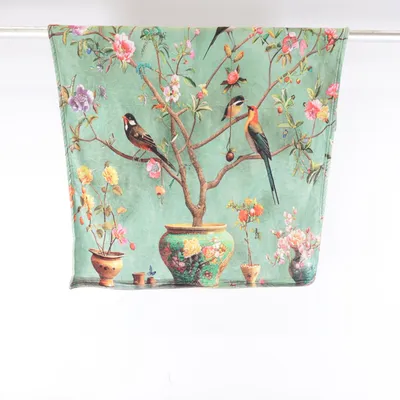 Tæpppe (Grøn, Flerfarvet)