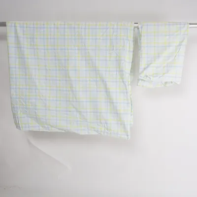 Bed set (Blue, Yellow, White) from C Organic Cotton Organic cotton