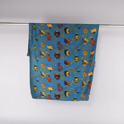Textil (Blå, Flerfärgad) från Carlo Polyester