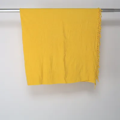 Couverture (Jaune) de Zara Home Acrylique