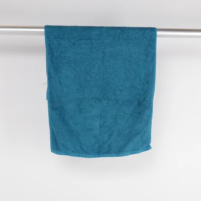 Badehåndklæde (Blå) fra Impulse Bomuld, Polyester