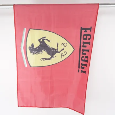 Vlag (Rood, Meerkleurig) van Ferrari