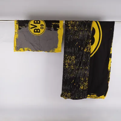 Parure de lit (Noir, Jaune, Gris) de Borussia Dortmund Coton