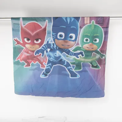 Duvet cover (Blue, Green, Multicolored) from PJ Masks Cotton