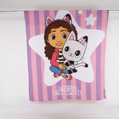 Baby blanket (Pink, Purple, White) from Dreamworks Polyester