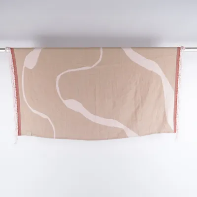 Plaid (Beige, Rose) de Mette Ditmer