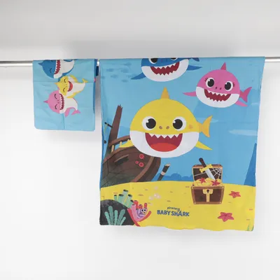 Bäddset (Blå, Gul, Rosa) från Nickelodeon Bomull