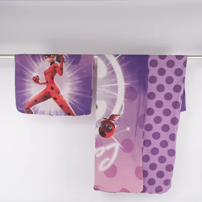 Dekbedset (Lila, Meerkleurig) van Miraculous Katoen