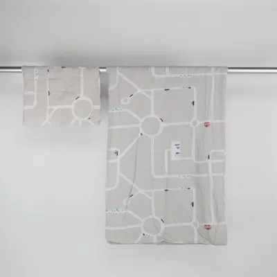Duvet cover (Gray, Multicolored) from IKEA Cotton