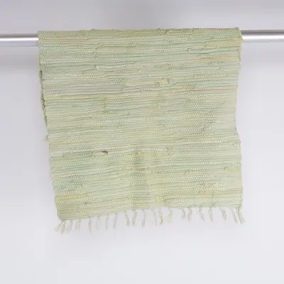 Rag rug (Green, Yellow) from Tranquillo Cotton