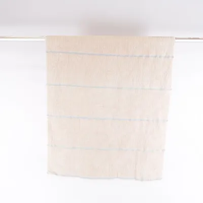 Badehåndklæde (Beige, Blå) fra Luxor Bomuld