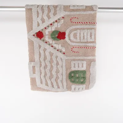 Juletræsmåtte (Beige, Flerfarvet) fra Rachel Ashwell Bomuld, Polyester