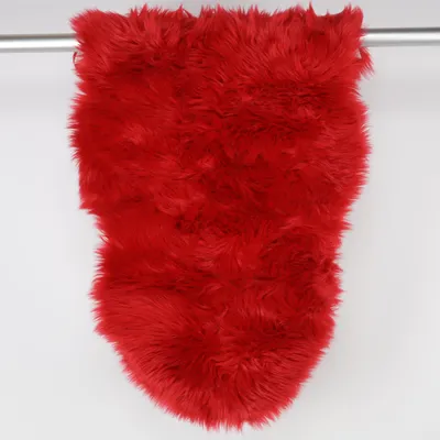 Hoogpolig vloerkleed (Rood) van Petra Acryl, Polyester