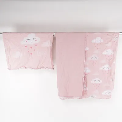 Dekbedset (Roze, Wit) van Dormia Katoen