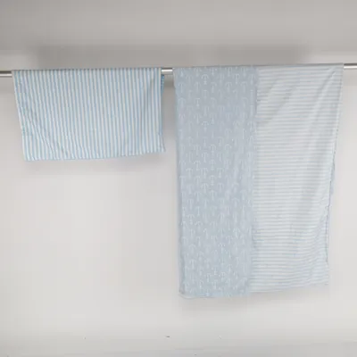 Bed set (Blue, White) from Tchibo Recycled polyester