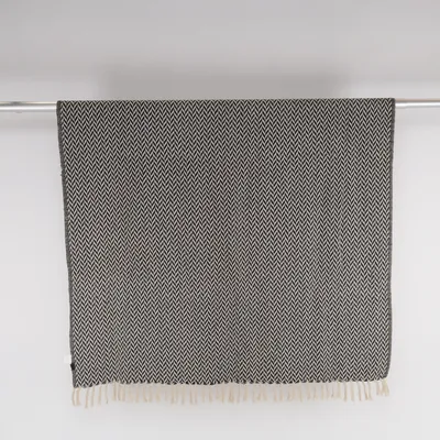 Filt (Svart, Beige) från BoConcept Bomull, Polyester