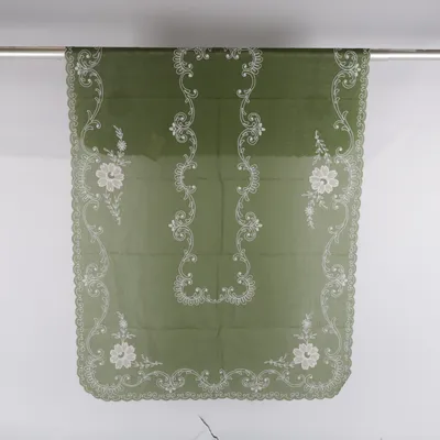 Nappe de table (Vert) de Terylene Polyester