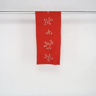 Löpare (Röd, Vit) från Linum Bomull