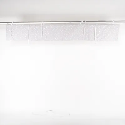 Cot bumper (Gray, White) from Tobi