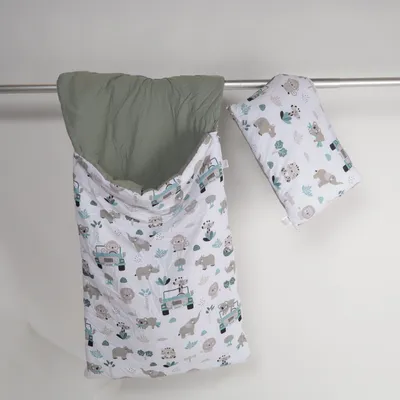 Baby blanket (White, Multicolored) from Totsy Baby Polyester