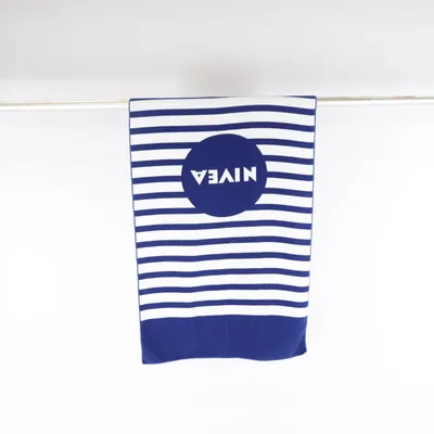 Badehåndklæde (Blå, Hvid) fra Nivea Polyester
