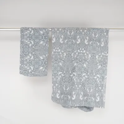 Bed set (Gray, White) from IKEA Cotton