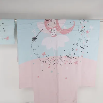 Bed set (Blue, Pink, Multicolored) from Vertbaudet Cotton
