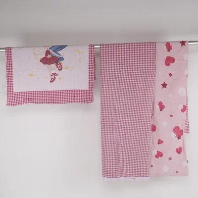 Dekbedset (Wit, Rood, Meerkleurig) van Kinderbutt Katoen