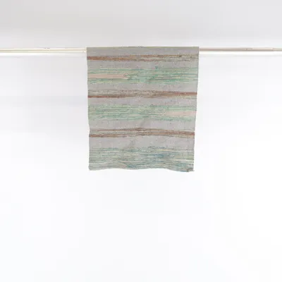 Flickenteppich (Grau, Blau, Grün) von Easy Home Baumwolle