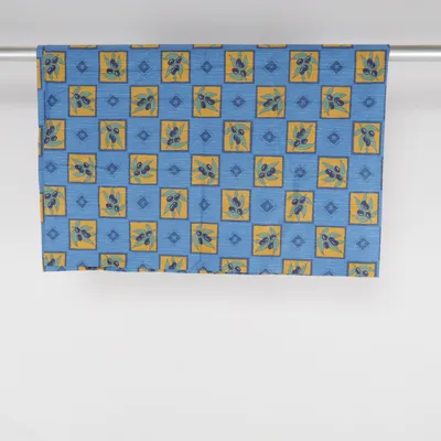 Tablecloth (Blue, Yellow, Green) from Valino Cotton
