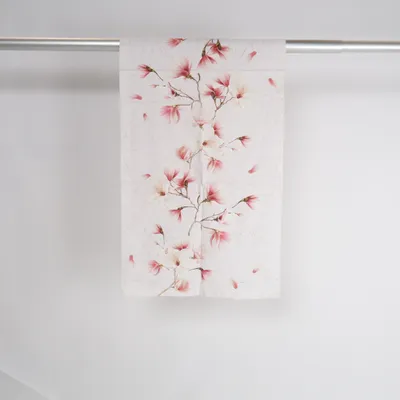 Table runner (White, Pink) from Sander Cotton