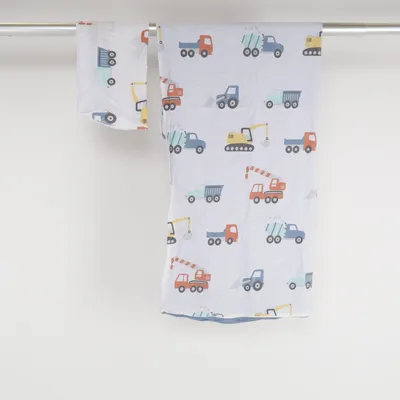 Bed set (White, Multicolored) from Dormia Cotton