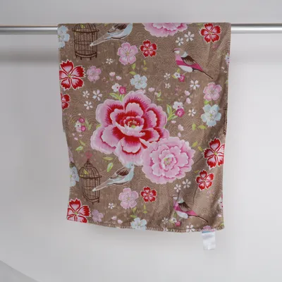 Bath towel (Brown, Multicolored) from Pip Studio Cotton