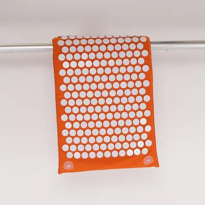 Acupressuur mat (Oranje, Wit) van Shakti