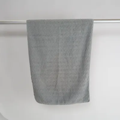 Bath towel (Gray) from My Home Cotton